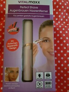 Vitalmaxx Augenbrauen Haarentferner Weiss Rosegold Neu Ebay