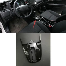 For Honda Fit/Jazz 2014-2020 Carbon Fiber Center Control Shift Panel Decor Trim