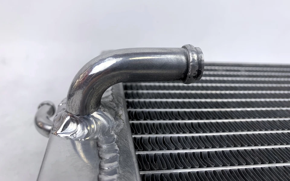 Radiador de aluminio para Honda CR500R CR 500R 1990-2001 1991 1993 1995 1996 1997 Foto 4 de 4