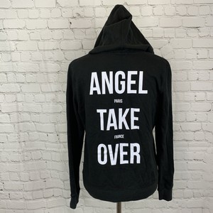 pink angel hoodie