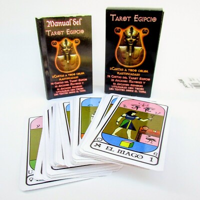 Tarot EGIPCIO EDICION ESPECIAL　アルゼンチン製 Tarot Egipcio, - Matiri, Cartas 78 Arcanos Msi | Envío gratis