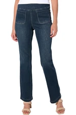 Belle by Kim Gravel TripleLuxe Denim Baby Boot Cut Jean Cerulean Wash