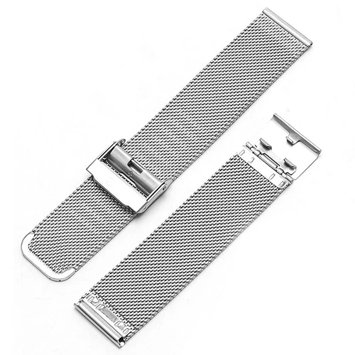 Watch Strap Loop Bracelet Watch Chain Watch Band Mesh 12-22mm Stainless Steel.. - Picture 10 of 14