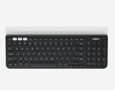 Logitech K780 Wireless Bluetooth USB Unifying Keyboard Black English / Korean
