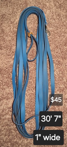 Biothane Lunge Line/dog leash - used