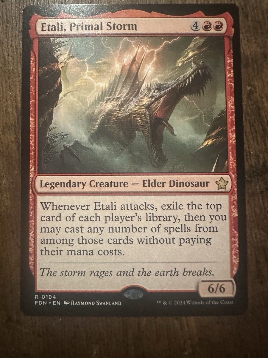 MTG Etali, Primal Storm - Foundations (FDN) Rare NM #194 | eBay