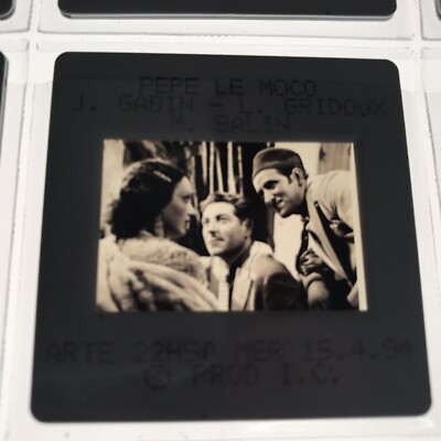 PÉPÉ LE MOKO - JEAN GABIN - PRESSESLIDE SLIDE EKTA