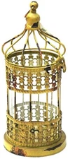 Vintage Birdcage Style Candle Lantern, Decorative Lantern Metal Candle Lantern H