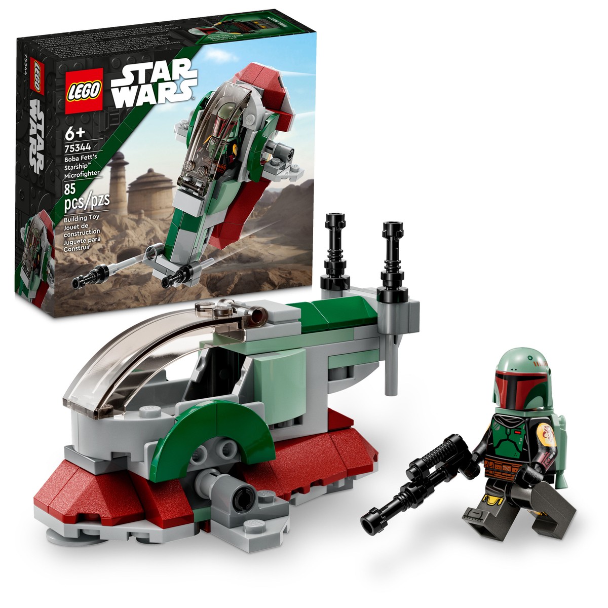 Lego Star Wars 75344 Boba Fett's Starship Slave Microfighter
