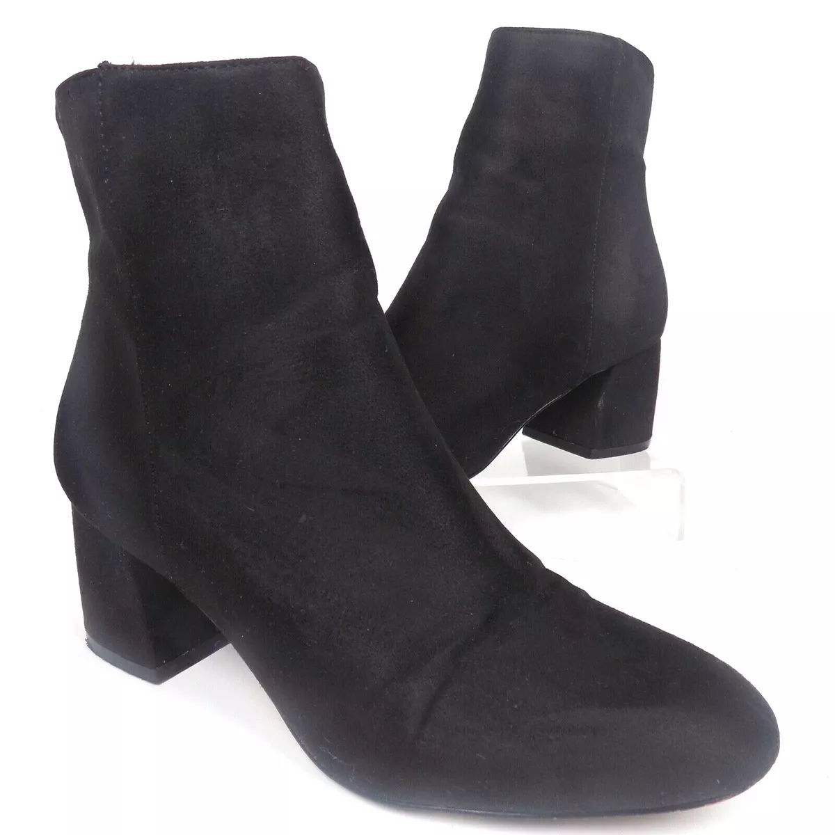 Black suede hotsell women's ella booties