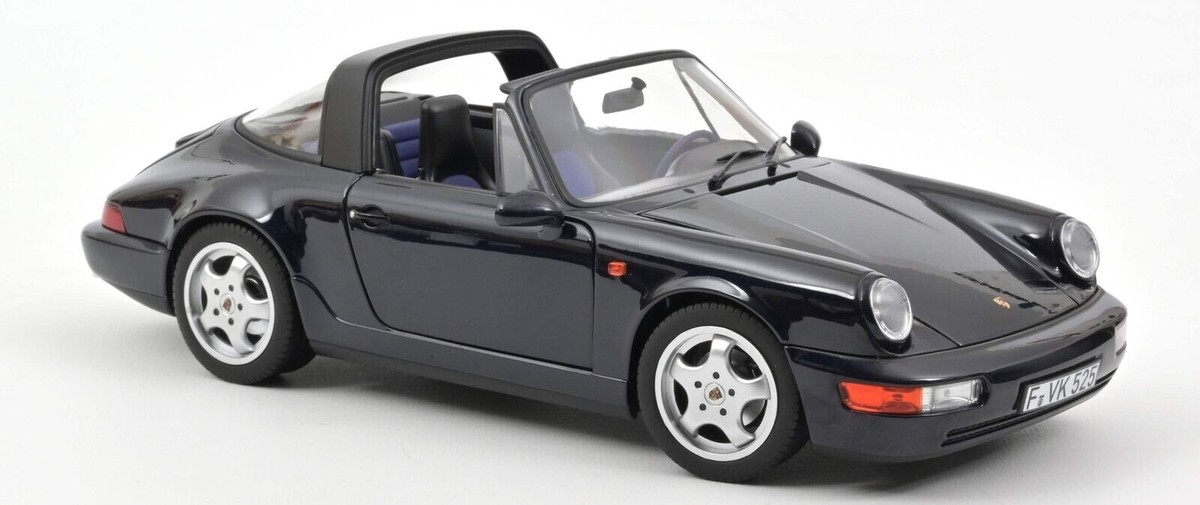 1/43 ミニカーPORSCHE911TARGA 1991 1991 PORSCHE 911 (964) CARRERA 4 TARGA BLUE 1:18 by NOREV