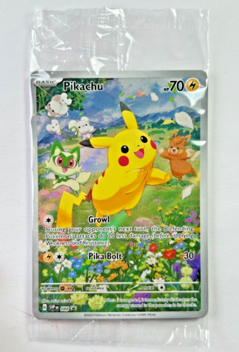 Pokemon Pikachu 088 SVP Paldea Adventure Chest Promo Card English Sealed PSA - Photo 1/1