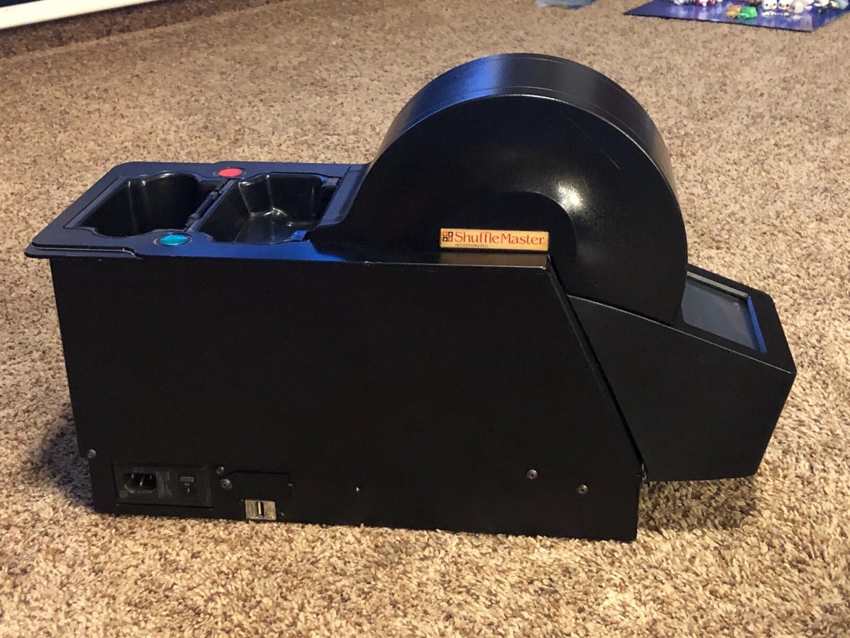 SHUFFLE MASTER Card Shuffler IDEAL Casino SINGLE DECK DEALS POKER, PAI GOW  ETC | eBay