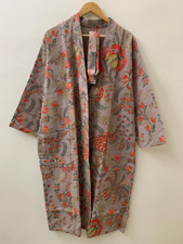 Floral Waffle Bridal Robes  Floral Kimono  Indian Cotton Bathrobe  Kimono