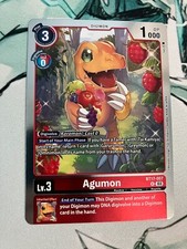 Agumon BT17-007 R Digimon CCG | Secret Crisis NM
