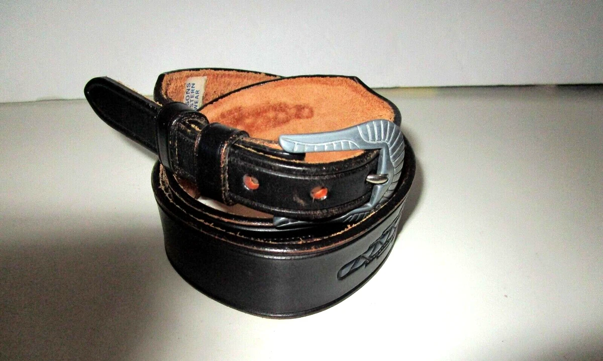 Silver creek leather belts cheap