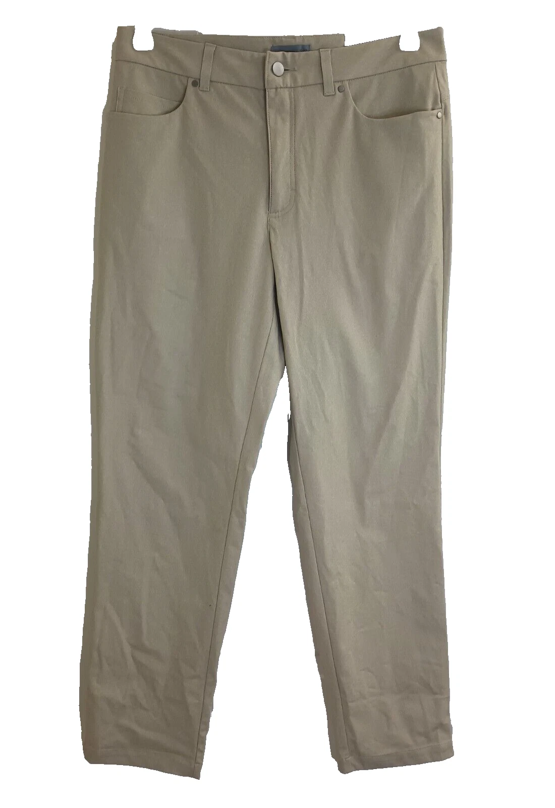 VRST Pants Lightweight 32x31 Khaki Athletic Fit Quick Dry Performance Stretch
