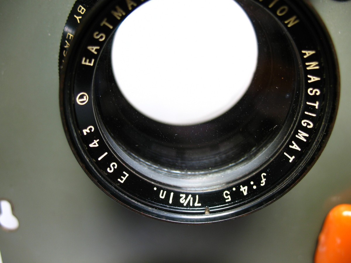 Kodak Anastigmat Projection Lens 7.5-inch F 4.5 with lens mount