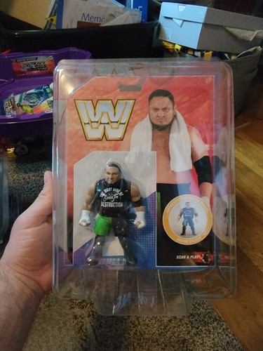 WWE Wrestling Figure Retro Series SOMOA JOE Mattel...