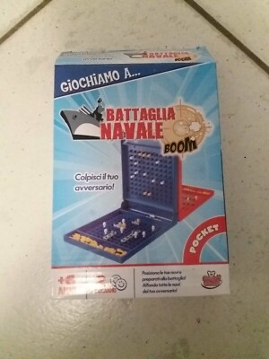 ***SELL NAVAL BATTLE - POCKET - EXCELLENT CONDITION-NEW-BOARD GAME'**