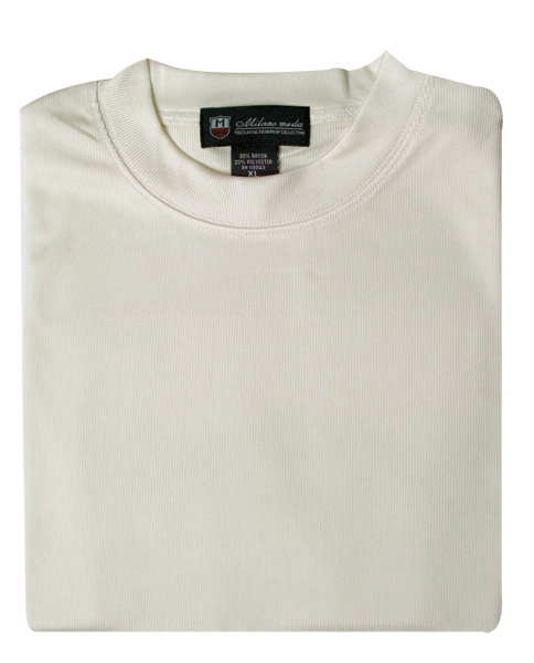 Men's Regular Fit Silver Short Sleeves 80% Rayon 20% Polyester Knitted Sweater main image 1
