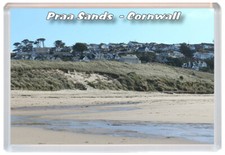 Praa Sands  - Cornwall - 96 x 67m Jumbo Fridge Magnet Souvenir Gift Present C1