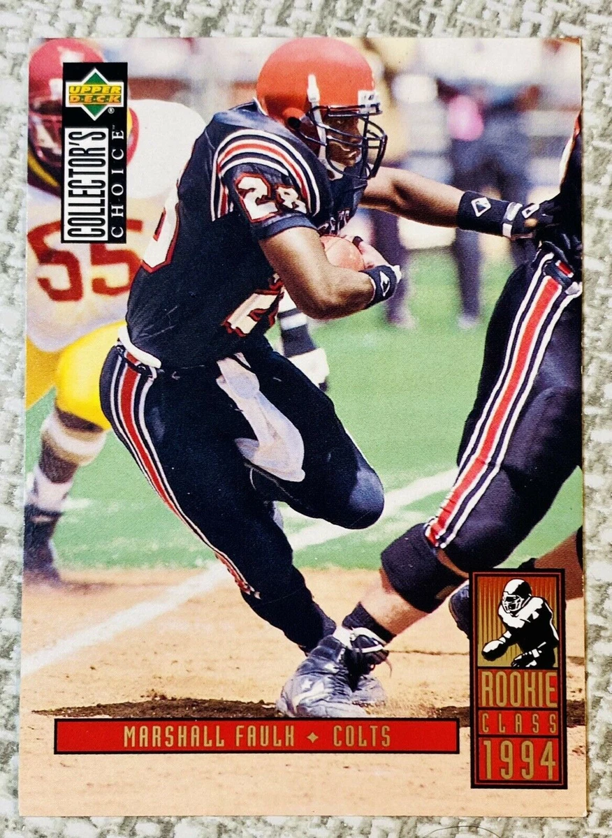 Marshall faulk on sale rookie cards