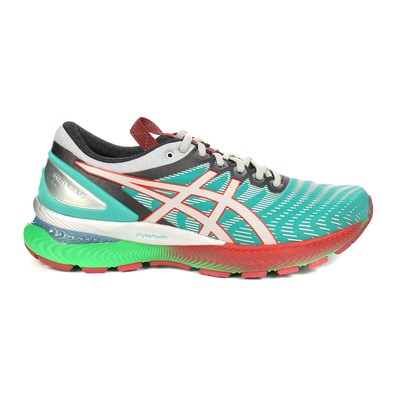 ASICS Women's FN1-S Gel-Nimbus 22 Baltic Jewel/Silver Running Shoes 1202A129.300
