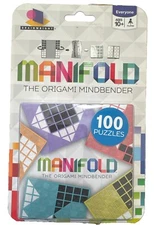 Manifold The Origami Mindbender by Brainwright 100 Puzzles Brand - NEW Sealed