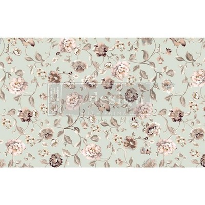 Neutral Florals Decoupage Tissue Paper Redesign with Prima 19'' x 30''