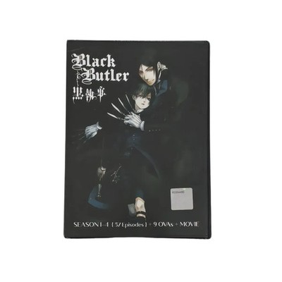 DVD Anime Black Butler S1-4 (57 Episode) + 9 OVAs -Eng Sub