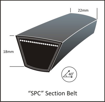 Keilriemen SPC 4400 Lw
