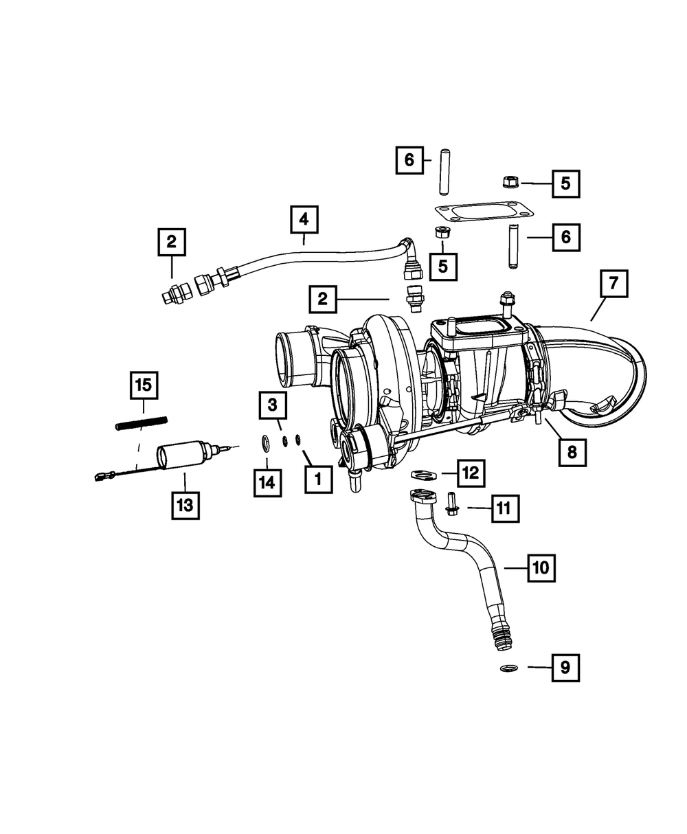 Genuine Mopar Turbo Clamp OEM 5159965AA Durable Replacement