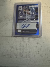 2022 Panini Donruss - Monikers Luis Urias #MO-LU Blue /49 (AU)
