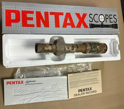 Vintage Pentax Lightseeker S.G. Plus 0-4X Scope For Shotgun 