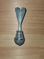 Vintage Diecast Metal Cap Bomb Grenade Toy Spring Loaded Made In Taiwan
