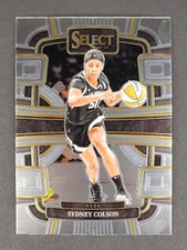 SYDNEY COLSON 24 Panini # 40 WNBA Select Concourse Silver Las vegas Aces