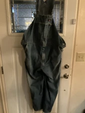 Dickies Bib Overalls Men 46x30 Blue Denim Carpenter