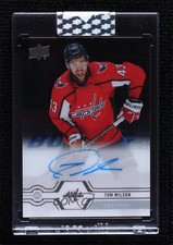 2019-20 Upper Deck Clear Cut Tom Wilson #CC-TW Auto pb8