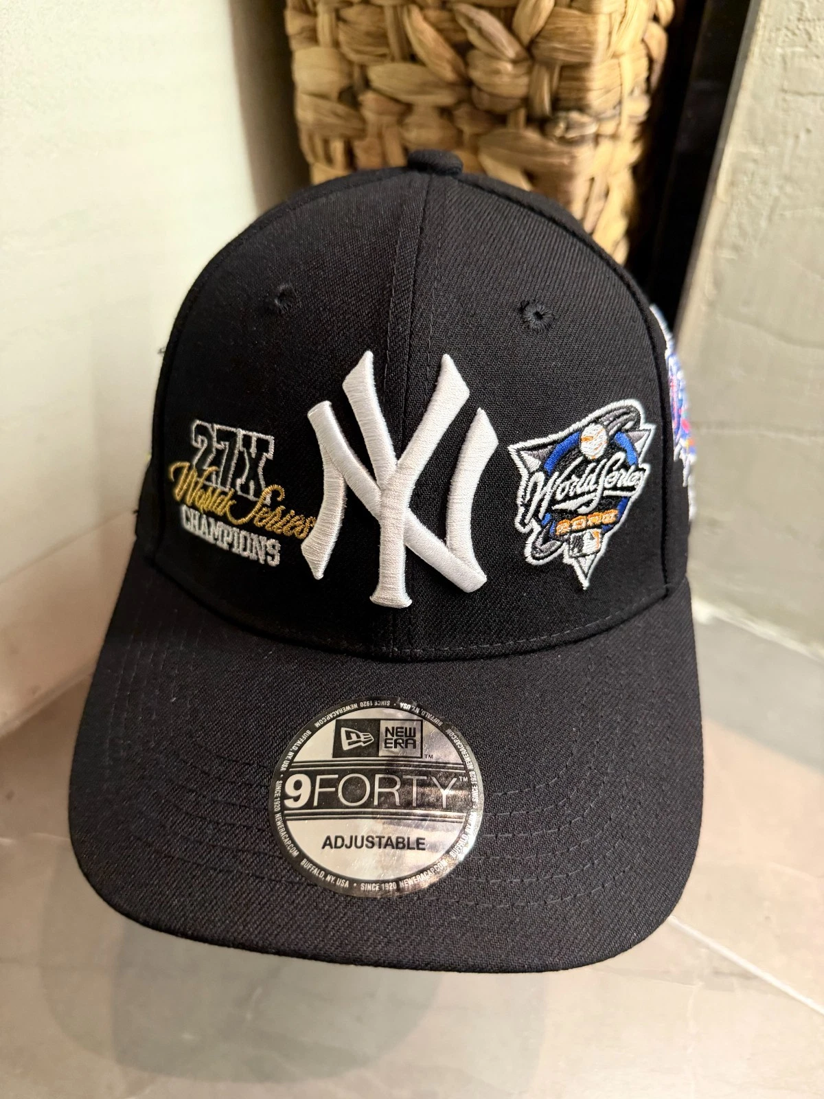 NEW YORK NY YANKEES MLB Embroidery Men's 9Fifty Adjustable Baseball Cap Hat NEW