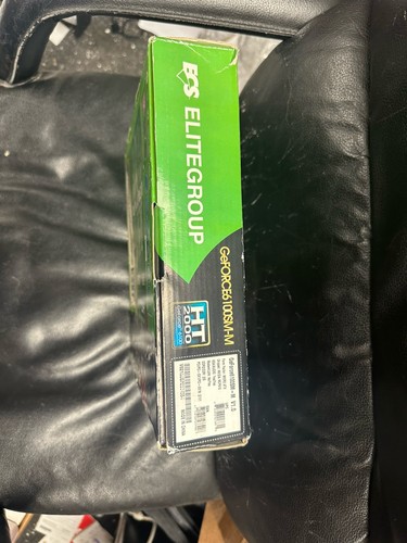 ECS HT2000 GeForce 6100SM-M (V1.0/1.0A) Motherboard + Accessories- NEW - Picture 5 of 5