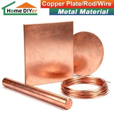 Copper Circular Plate/ Sheet /Copper Rod/Copper Strip/Copper Wire Various Sizes