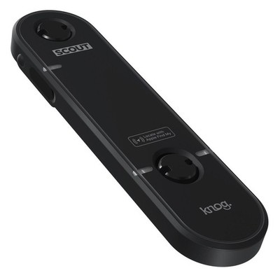 Knog Fahrrad Diebstahlschutz Scout Bike Alarm und Finder Schwarz Neongelb