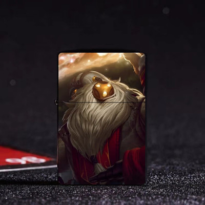 League of Legends Bard Windproof Pocket Lighter Custom Printed Champion Design