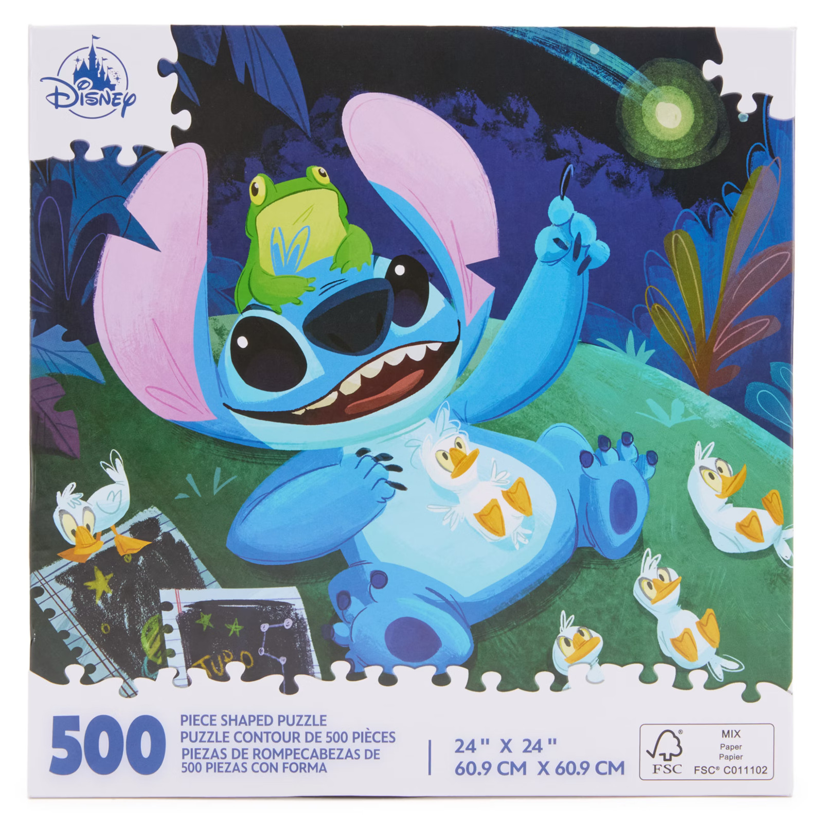 Disney Stitch 500 Piece Puzzle Stitch And Angel Puzzle - Image 5