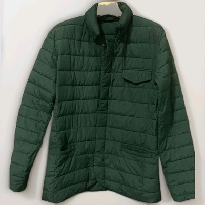 David Seddler Steppjacke Damen Grün Größe M Regular Zip Koreanischer Kragen
