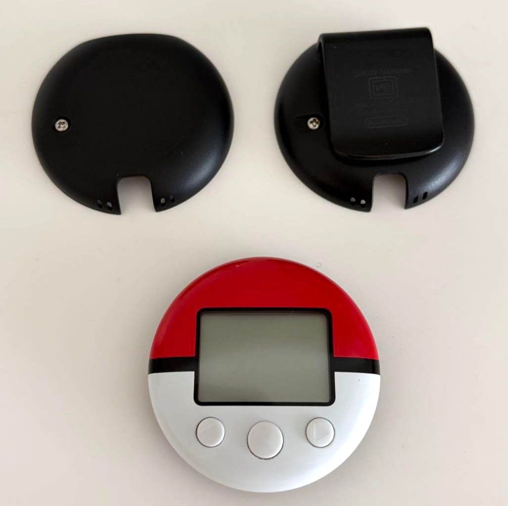 Pokewalker Pokemon Pokewalker Set with Both Clip & Flat Back Battery Covers ...