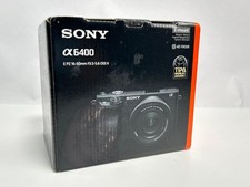 Sony Alpha A6400 Mirrorless Camera 24.2MP 4K 16-50mm OSS II Lens Kit Black