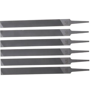 JARDIAFFAIRES 6 limes plates pour rabot de chaîne de tronçonneuse