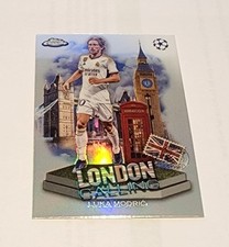 23/24 Topps Chrome UEFA Club Competitions Soccer London Calling Luka Modric 
